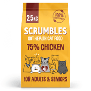 Nourriture sèche pour chats au poulet